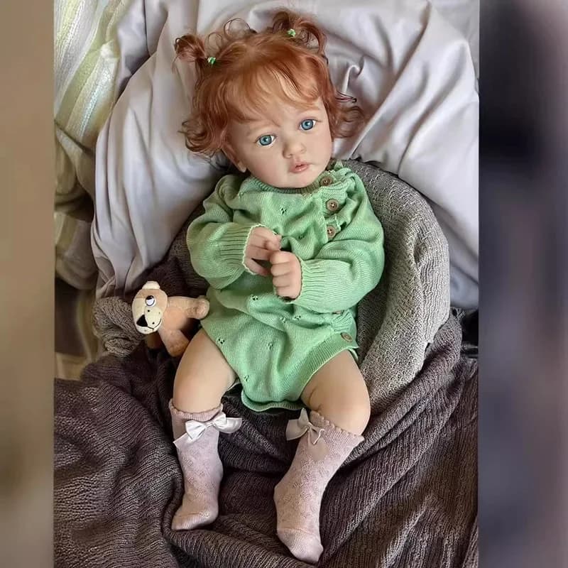 60 cm Ayana Finished Doll Princess Girl Like Picture Reborn Baby Doll Hand-painted Doll Doll with Paint Genesis High Quality 3D Leather Toys