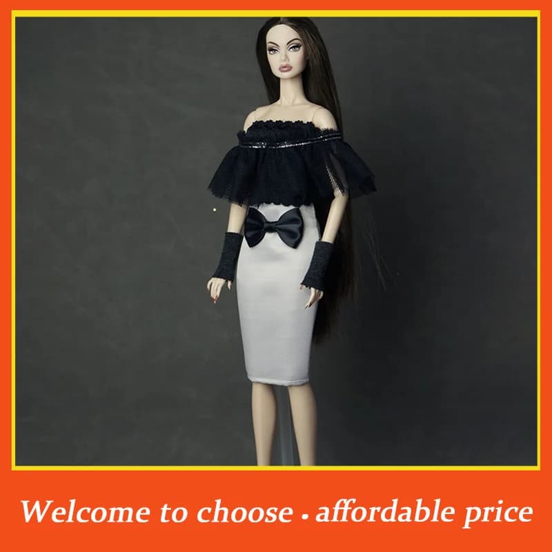 Xm Suitable For 30cm Doll Clothes Multi Joint Doll Clothing Short Skirt Doll Clothes Accessories Doll Dress Kids Birthday Gifts