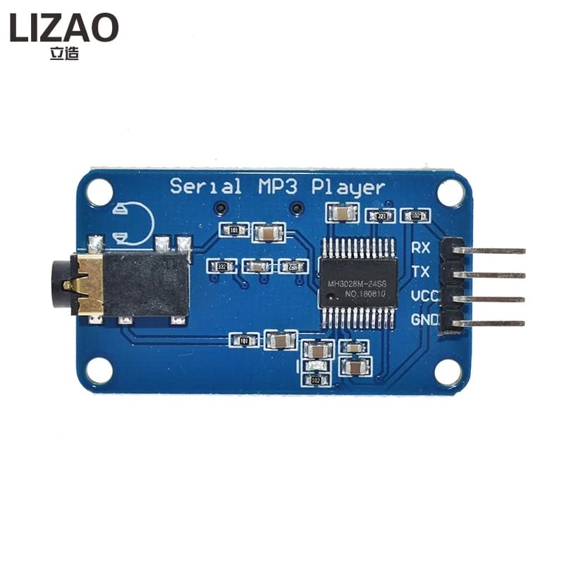 LIZAO YX5300 MP3 Player Module UART TTL Serial Support WAV Micro SDHC For Arduino AVR ARM PIC 3.2-5.2V