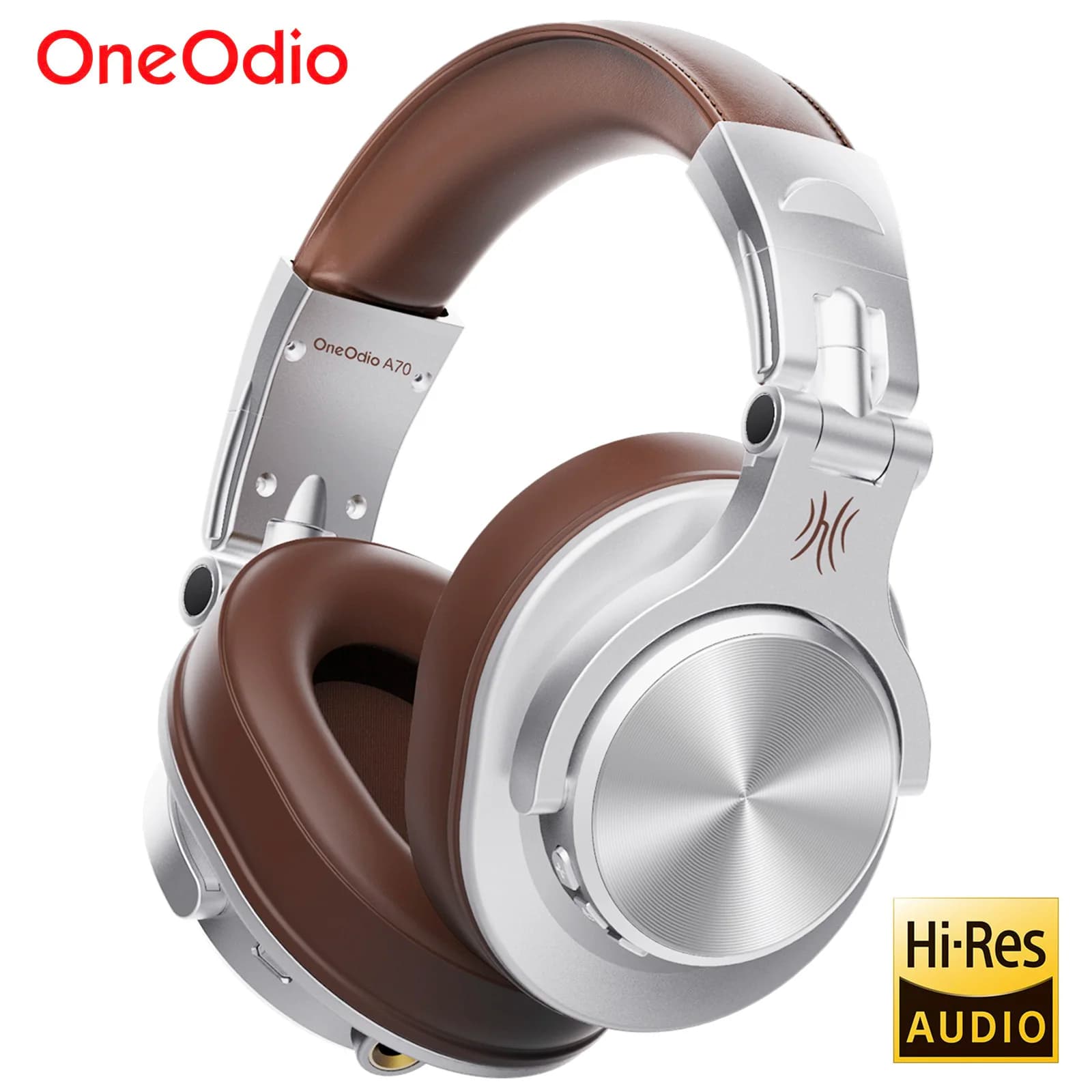 Oneodio A70 Fusion Wired + Wireless Bluetooth 5.2 cuffie per telefono con microfono Over Ear Studio cuffie DJ cuffie di registrazione