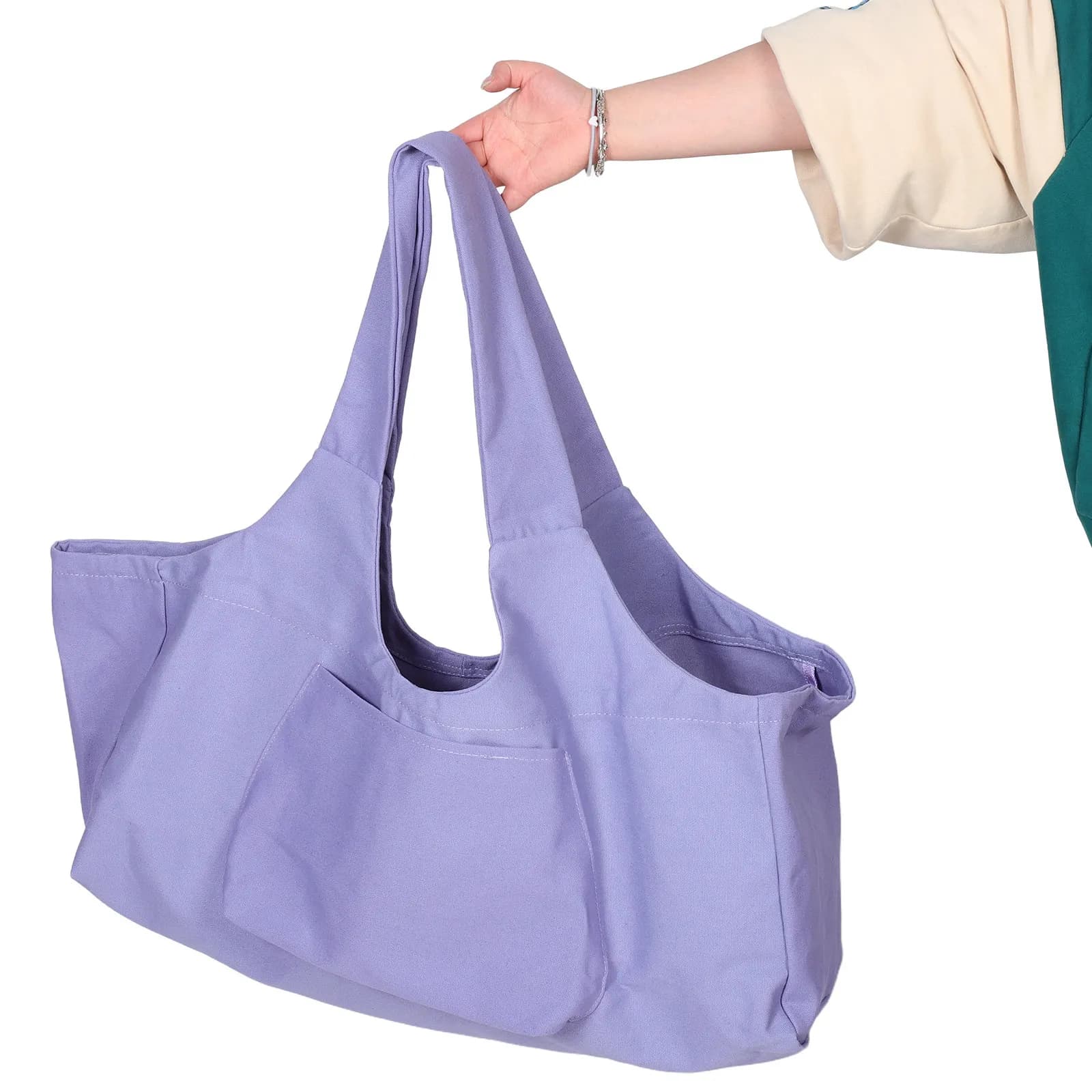 Spacious bag for Yoga and Fitness, Resistant and Lightweight, for Women, Gym, Pilates, Travel, Training, Sport, Carpet holder