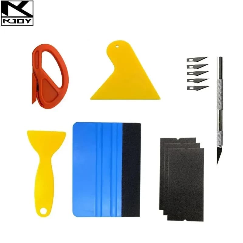 kkjoy Vinyl Wrap Tools Spatula Scraper Cutter Used For Car Film Tinting