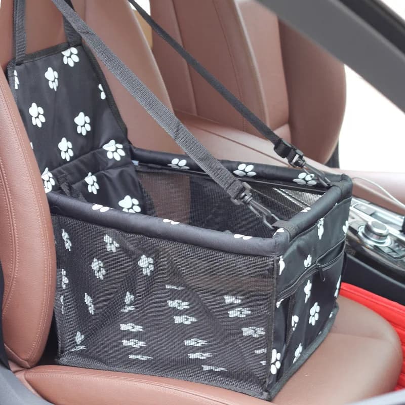Tappetino Impermeabile per Auto per Animali Domestici, Lavabile e Rimovibile, con Borsa Appendibile per Viaggi in Veicolo