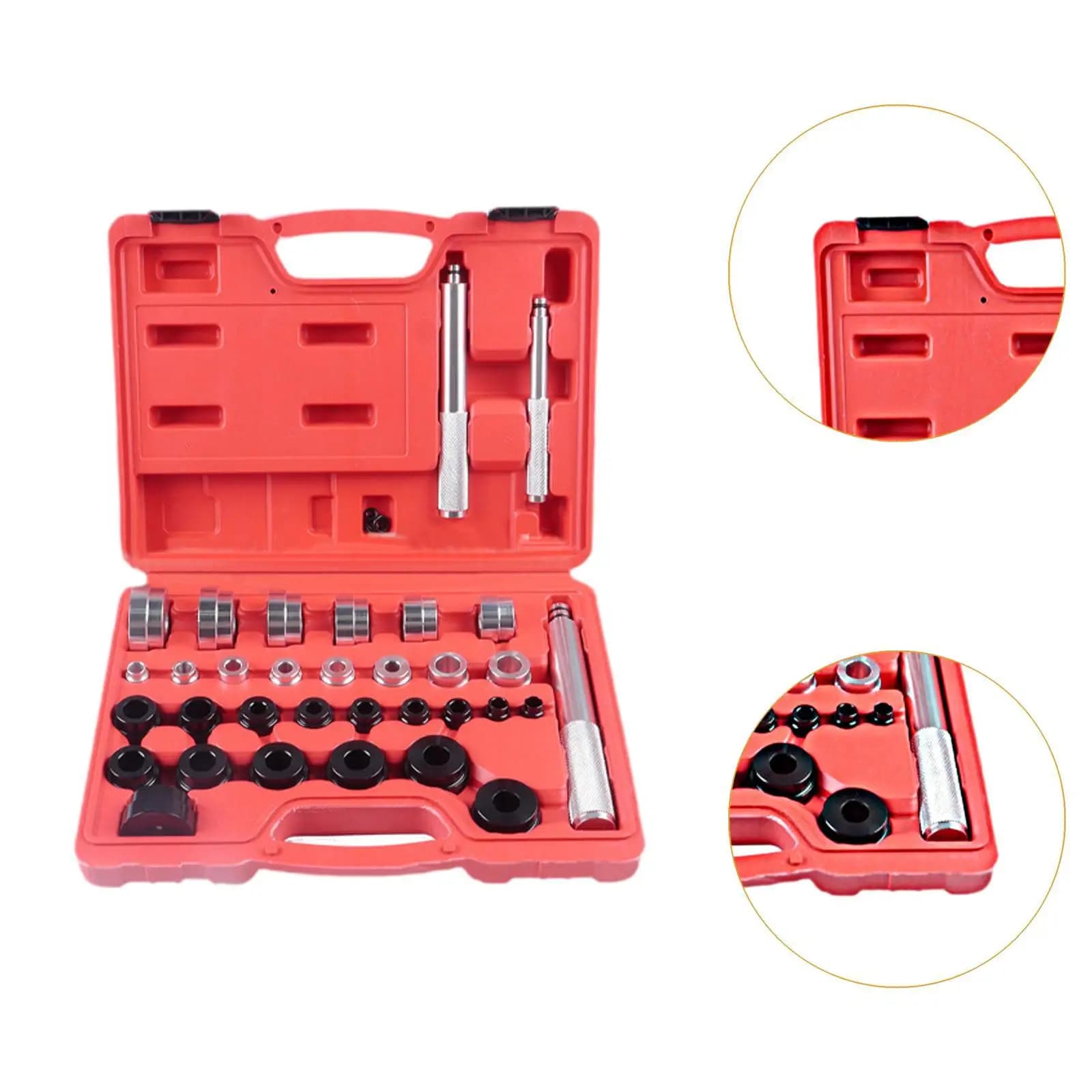 Bearing Seal Remover Installer Kit with Handles Master Bushing Set for Car Mechanic Workshop Tool Kit