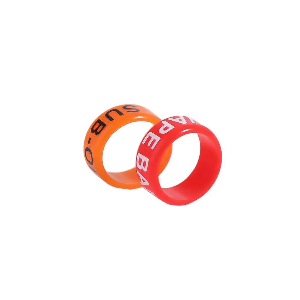 10pcs Anti-skid Fishing Rod Handle Protective Case Sweatband Silicone Fishing Rods Grip Elastic Ring Covers
