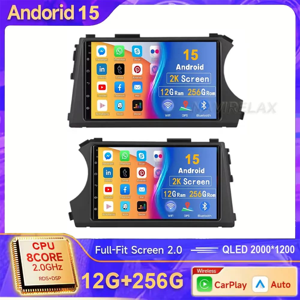 Android Per SsangYong Kyron Actyon 2005 - 2013 AutoRadio Auto Multimedia Lettore Video Per Auto Schermo 5G No 2din DVD