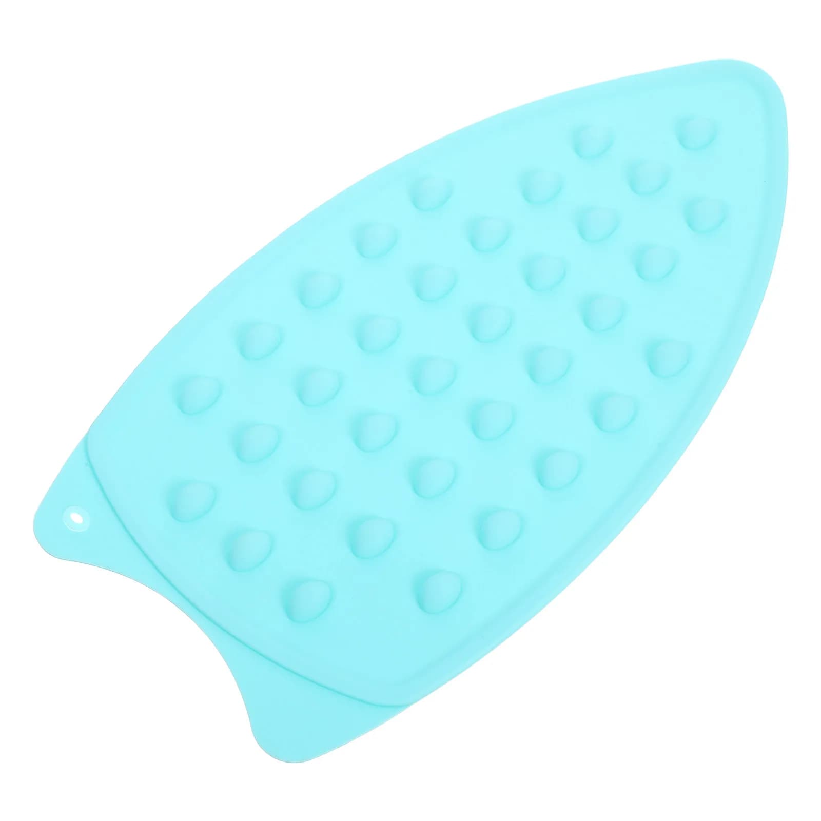Heat Resistant Silicone Ironing Mat Thick Design Smooth Flat Surface Hanging Hole for Iron Rest Iron Holder Ironing Board Pad
