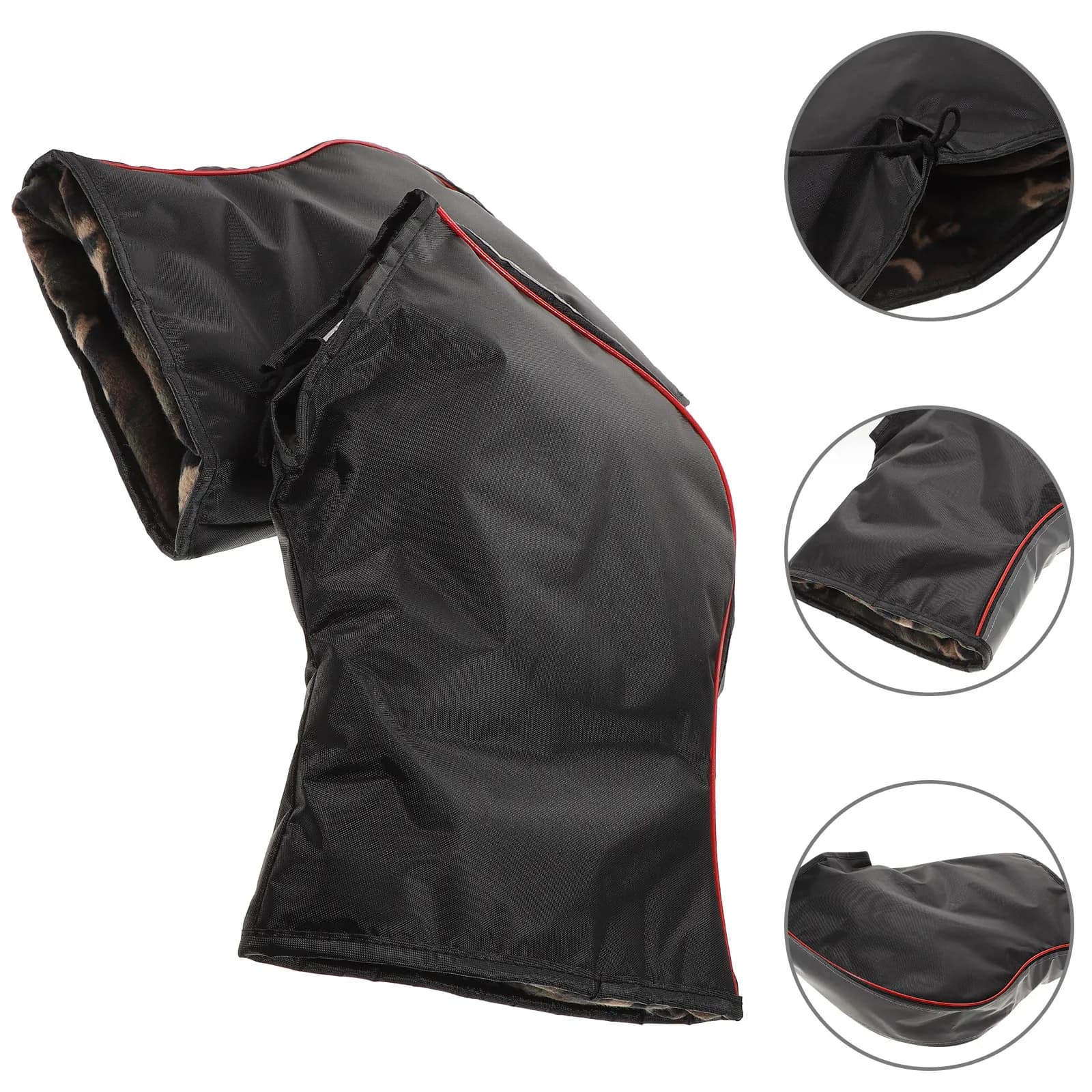 1 Paio di Guanti Invernali per Moto, Manopole Riflettenti Calde per Guida, Accessori per Motoslitte e ATV per Climi Freddi