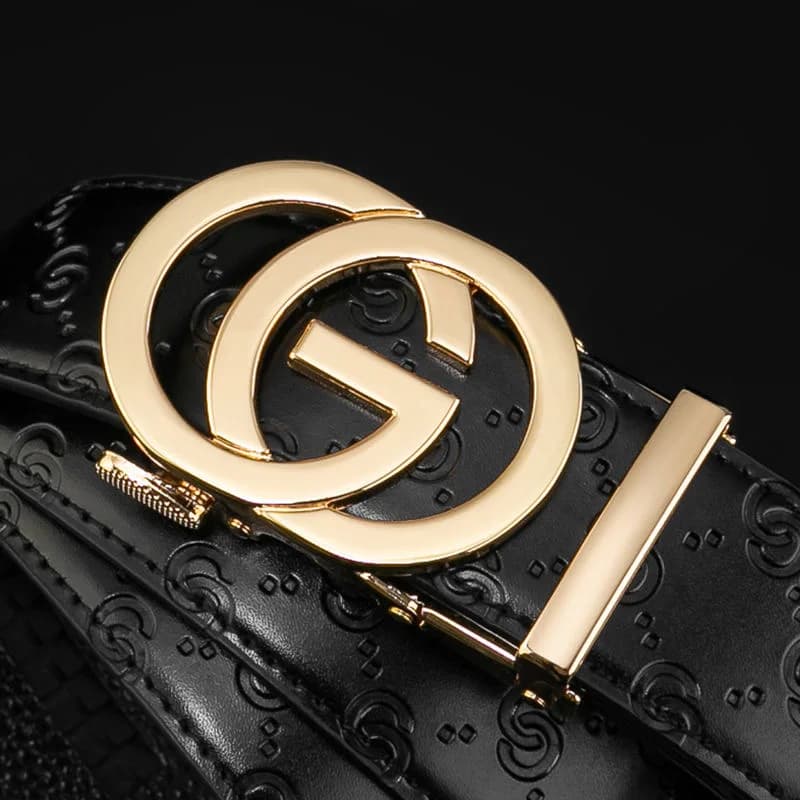 2025 Fashion 34mm Women's Belt Formal Real Leather Belt High Quality Business men Metal Automatic Buckle Male Belt for jeans