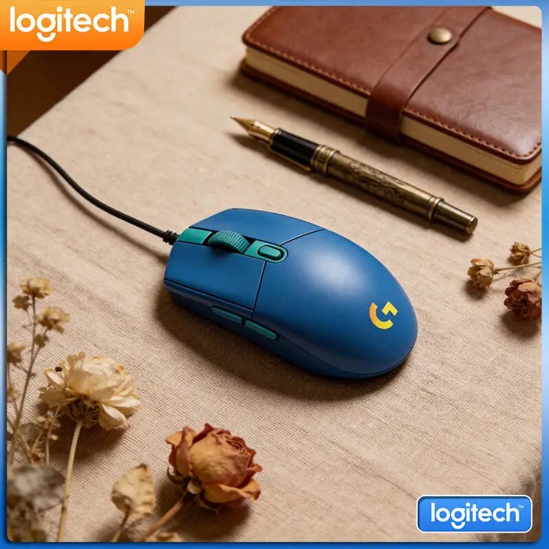 Mouse da Gaming Logitech G102, 20 Milioni di Click, Design Leggero, 6 Tasti Personalizzabili per Utenti Mac