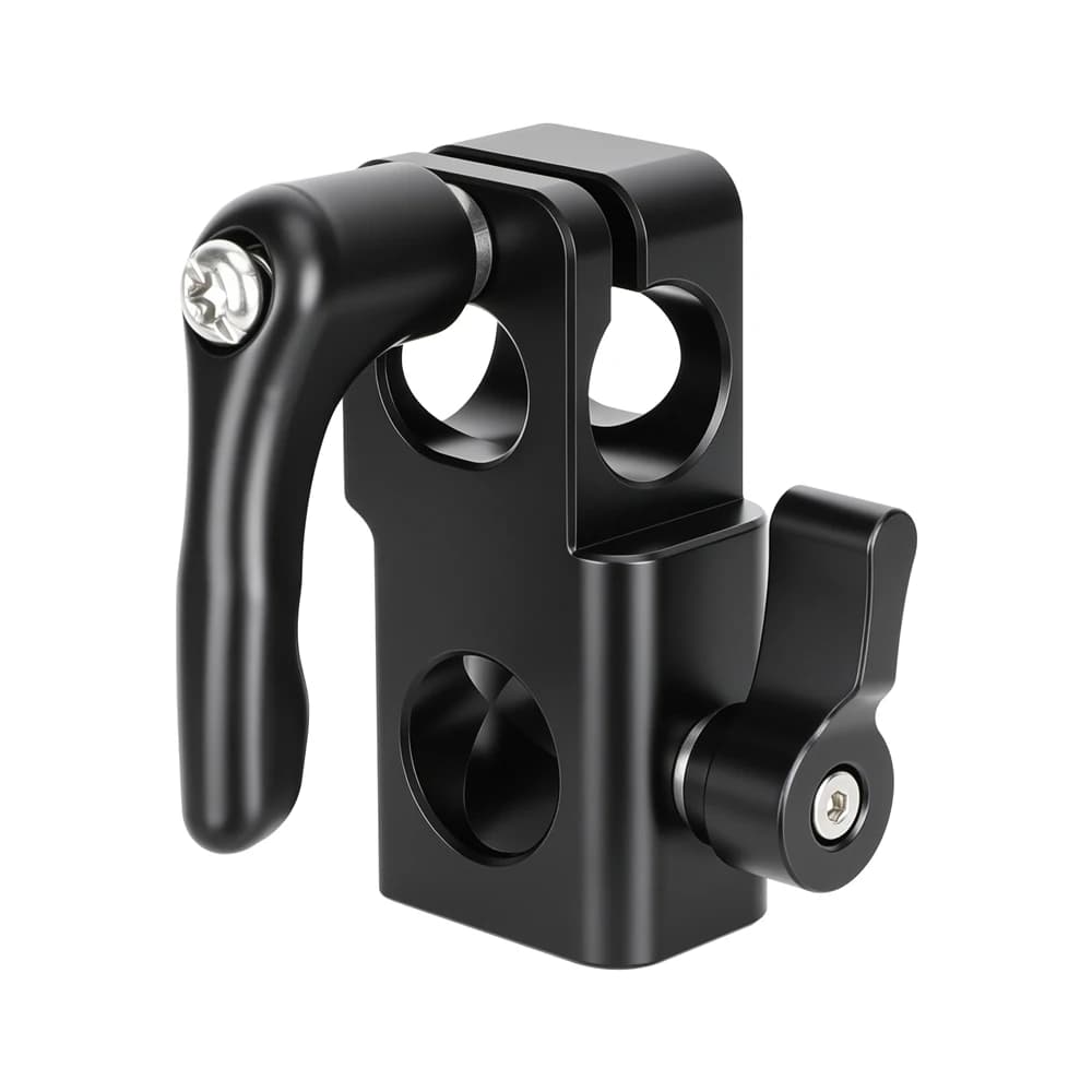 15mm Rod Clamp to 5/8" Baby Pin Light Stand Mount Bracket For 15MM Rods Support For Camera/Monitor/Led Light