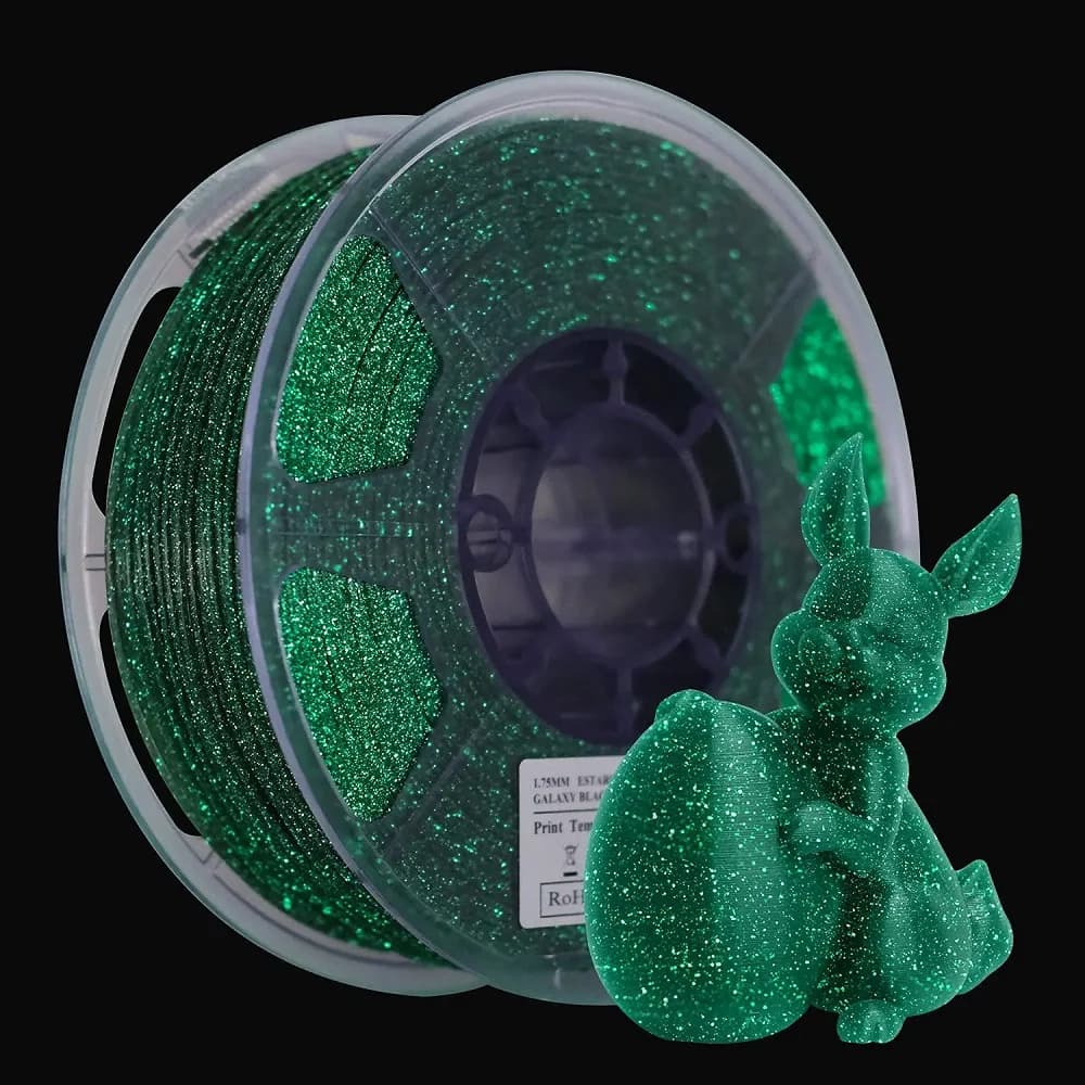 Filament PLA that lights up in the dark 1 kg/500 g/250 g/200 g 1,75 mm 3D Printer Filament Bright Rainbow Change Color PLA Lucido Firefly Blue