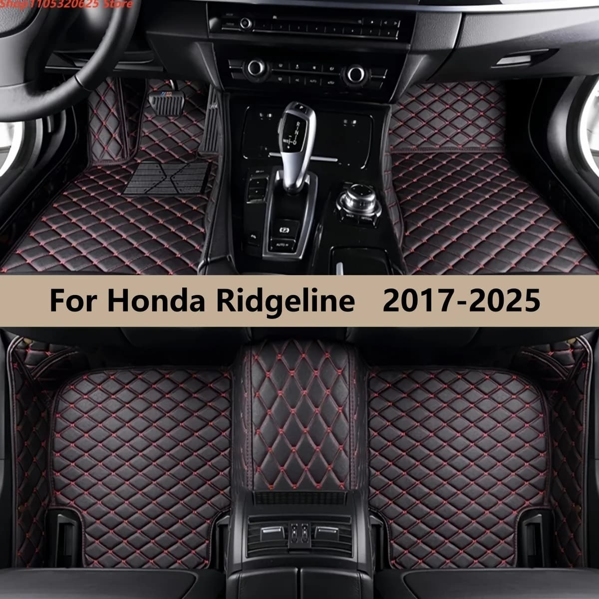 Tappetini per Auto Honda Ridgeline 2017-2025, Tappeti e Accessori per Interni Auto