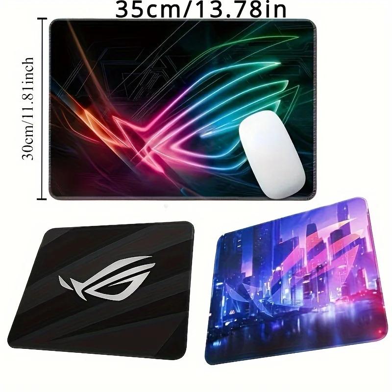 Tappetino per mouse da gioco ROG " - bellissimo modello, design antiscivolo, stampa ad alta risoluzione, accessori per giocatori