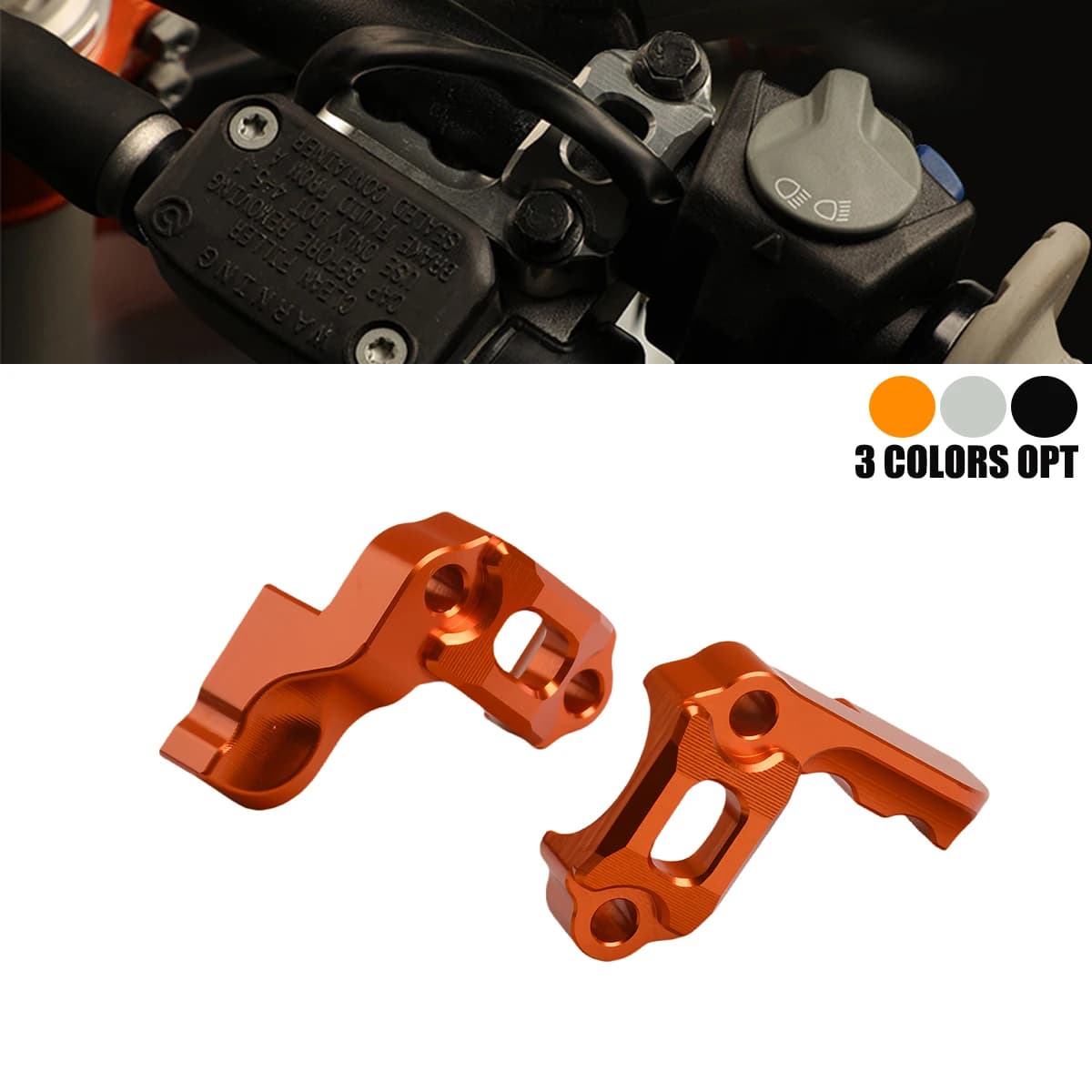 Motorcycle CNC Aluminum Brake Pump Clutch Pump Protection For KTM 125-500 SX/SXF/XC/XCF/XCW/EXC/EXCF Bike Parts 2014-2023