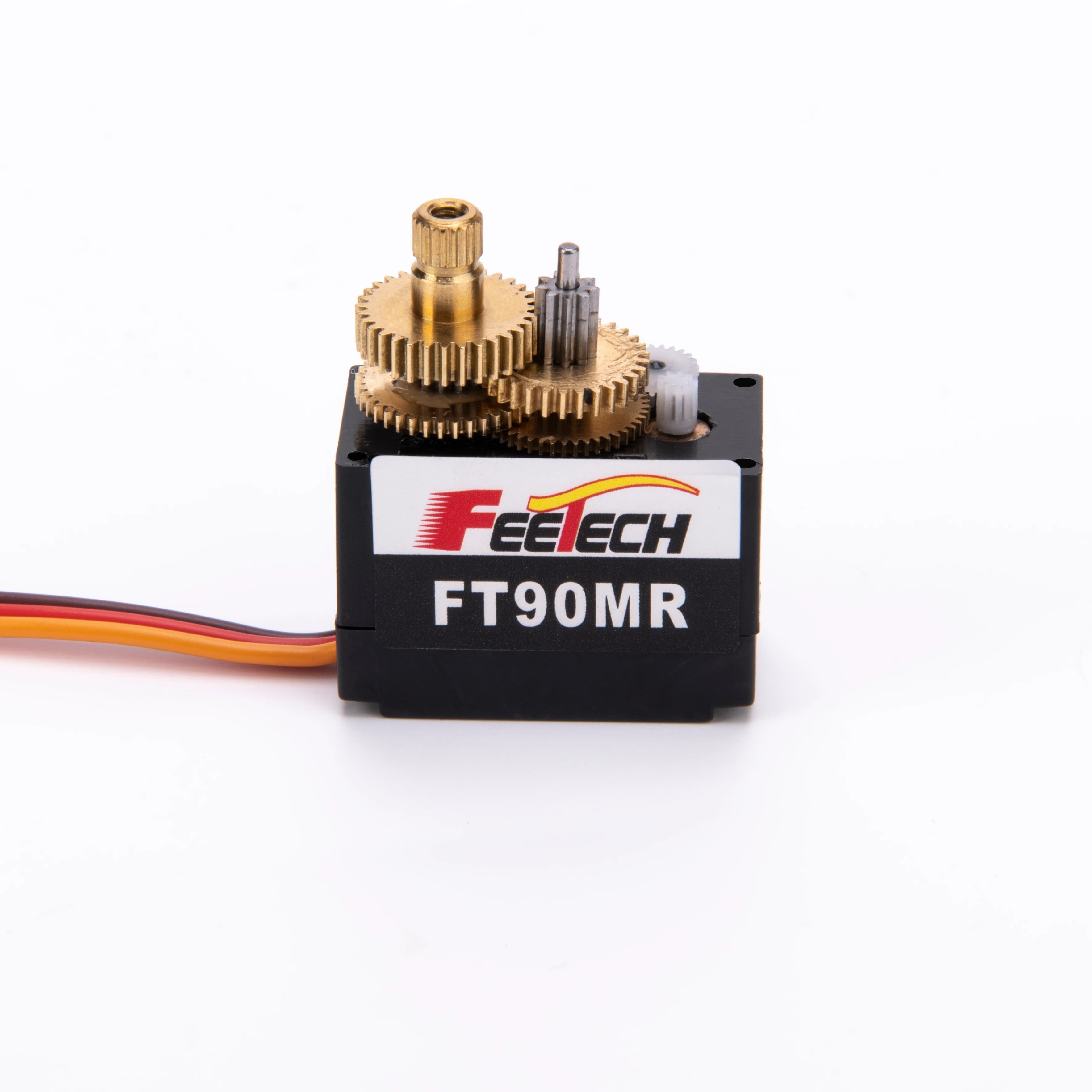 Mini Servo 2KG Torque Core Custodia in ABS Ala sottile Servo a rotazione continua FT90MR per elicottero RC Glide 450
