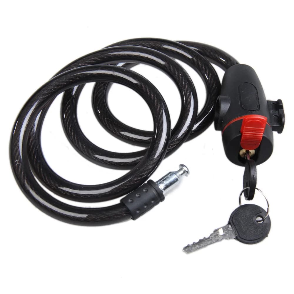 Lucchetto universale per bicicletta antifurto Mtb bici da strada lucchetto a catena in filo di acciaio casco da motociclista lucchetto per scooter elettrico per bici pieghevole