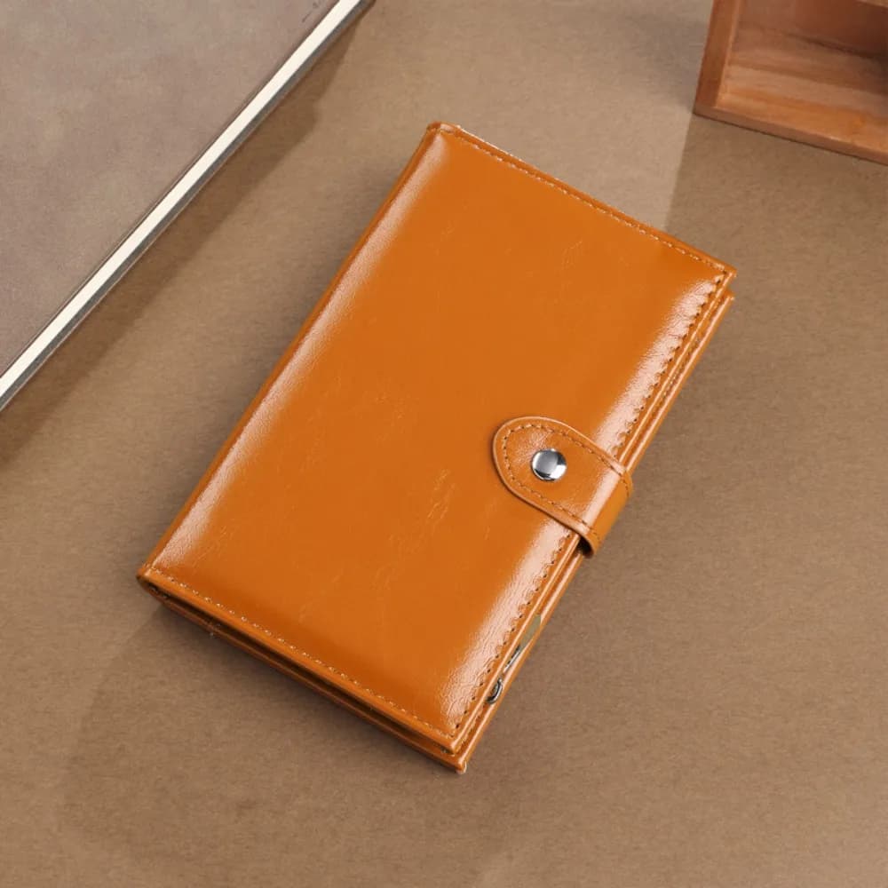 Porta carte Borsa per passaporto in pelle PU Custodia per passaporto Borsa Portafoglio da viaggio Custodia per carte multifunzionale Clip per passaporto