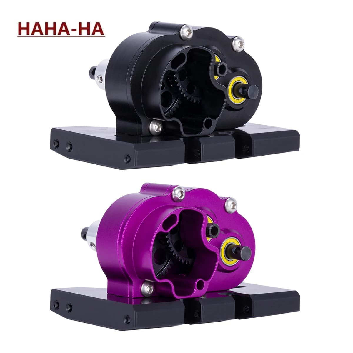 Cambio in alluminio CNC OD-3 trasmissione Overdrive leggero per 1/10 RC Crawler LCG Chassis SCX10 III Pro Capra parti di aggiornamento