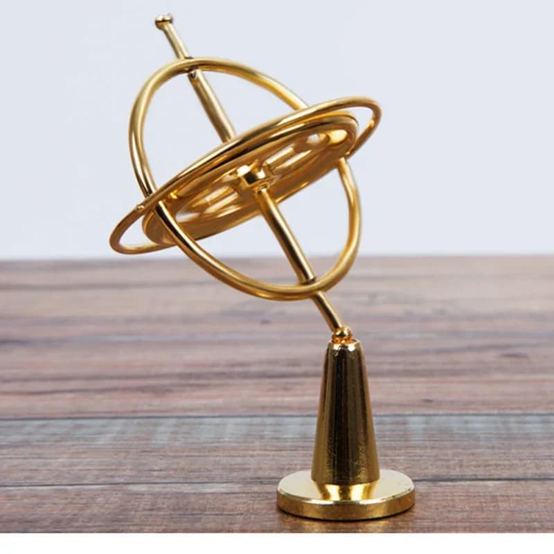 Divertente 3D Fidget Spinner Creativo Giocattolo educativo scientifico Giroscopio da dito in metallo Giroscopio Top Giocattoli antistress per adulti