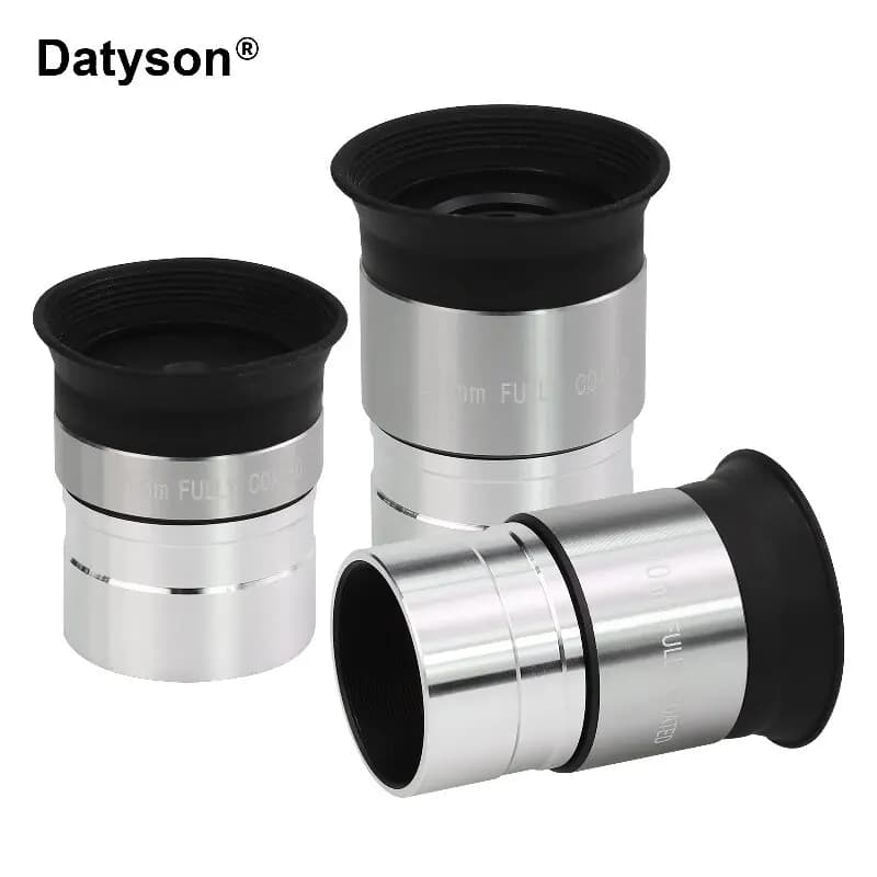 Oculari Datyson da 1,25 pollici, vetro ottico completamente rivestito, accessori per telescopio astronomico da 4 mm, 10 mm, 20 mm, lenti in metallo