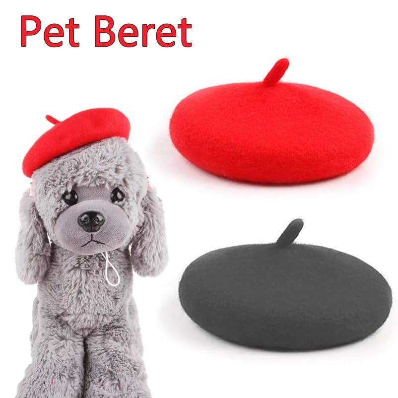 Pet Dog Hat Accessories Pet Toiletries Pet grooming Cute cap Mini Cat Decorative cap for cats Felt hat for puppy painter