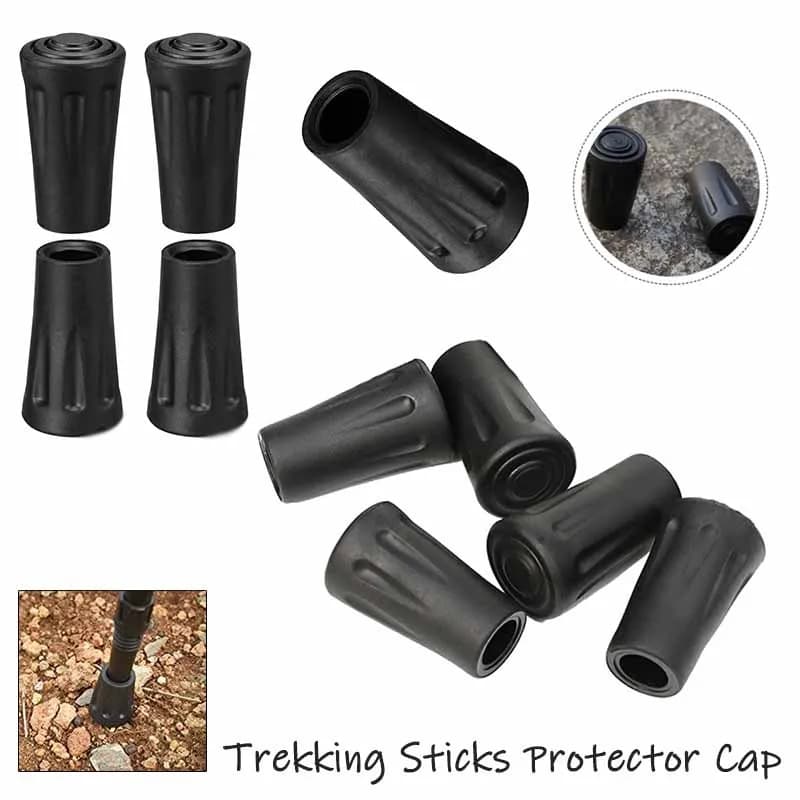 10-30pcs Bastoni da trekking Tappo protettivo Punta Bastone da passeggio Cuscinetti inferiori Copertura Arrampicata Trekking Palo Nordic Walk Arrampicata sostituzione
