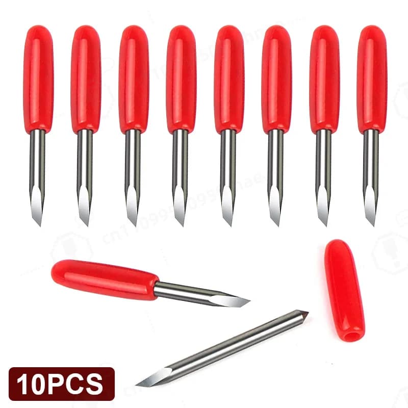 10PCS/lot 45 Degree Summa D Blade Cutting Plotter Vinyl Cutter Blade Summa Needle Knife Tool Cutter In Stock
