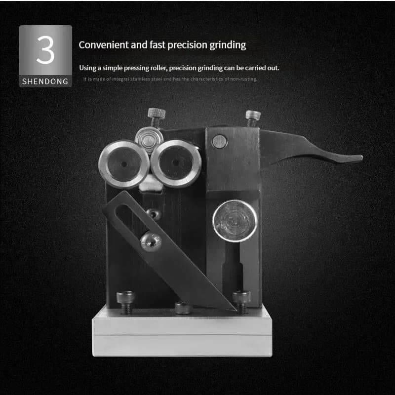1PC Punch Grinder Mini Needle Grinder Fixture Ultra Precision Concentricity Measuring Instrument
