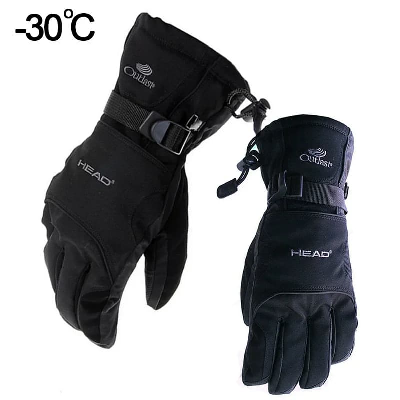 New brand men's ski gloves Snowboard gloves Snowmobile Motorcycle Riding winter gloves Windproof Waterproof unisex snow gloves