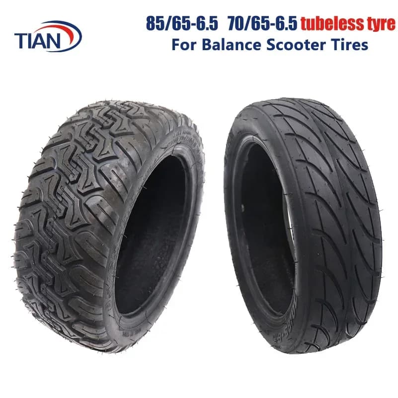 Pneumatico tubeless fuoristrada da 10 pollici 85/65-6.5 70/65-6.5 Pneumatico sottovuoto per Xiaomi Ninebot9 Mini Pro Scooter elettrico Balance car