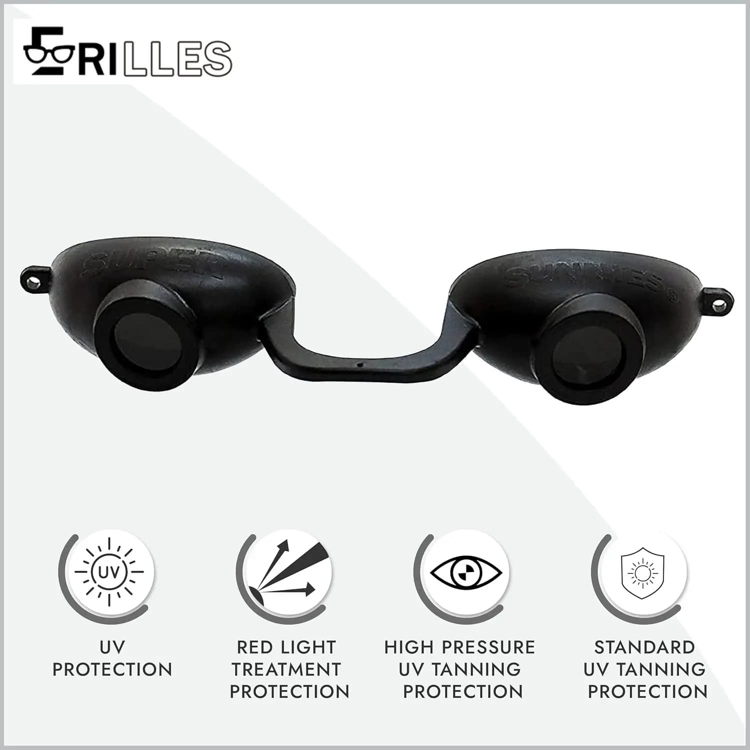 Professional IPL Laser Safety Goggles, OD4+ High Protection for Photon Facials & Beauty Equipment, Salon & Home Use