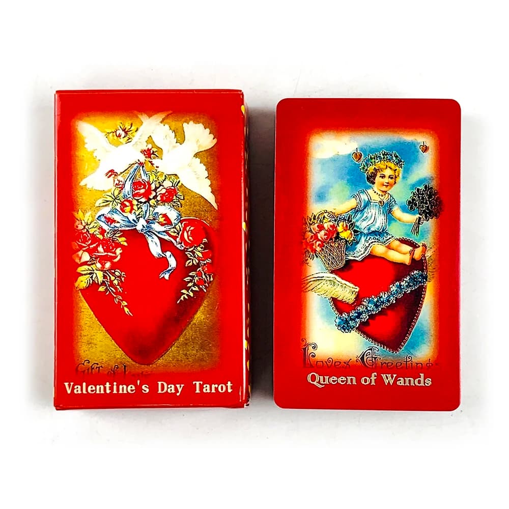 Tarocchi di San Valentino: Mazzo di 78 Carte per l'Amore e le Arti Magiche, Carte Oracolo Sorprendenti per Coppie, Carte da Tavolo per Giochi di Gruppo