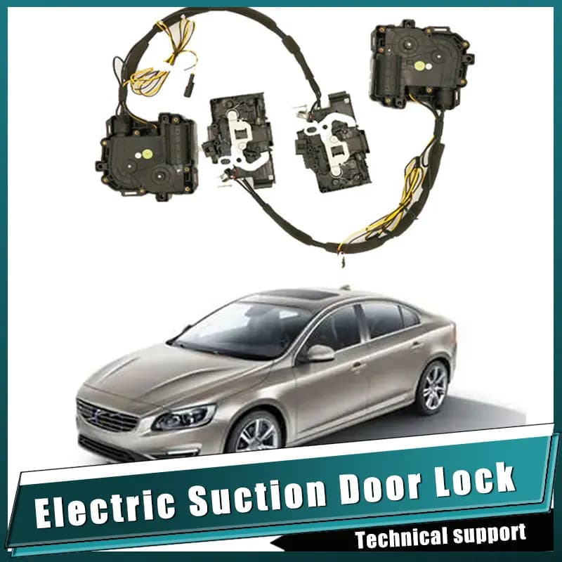 Smart Auto Electric Suction Door Lock for Volvo series anti-slip carria Automatic Soft Close Door Super Silence Car Vehicle Door