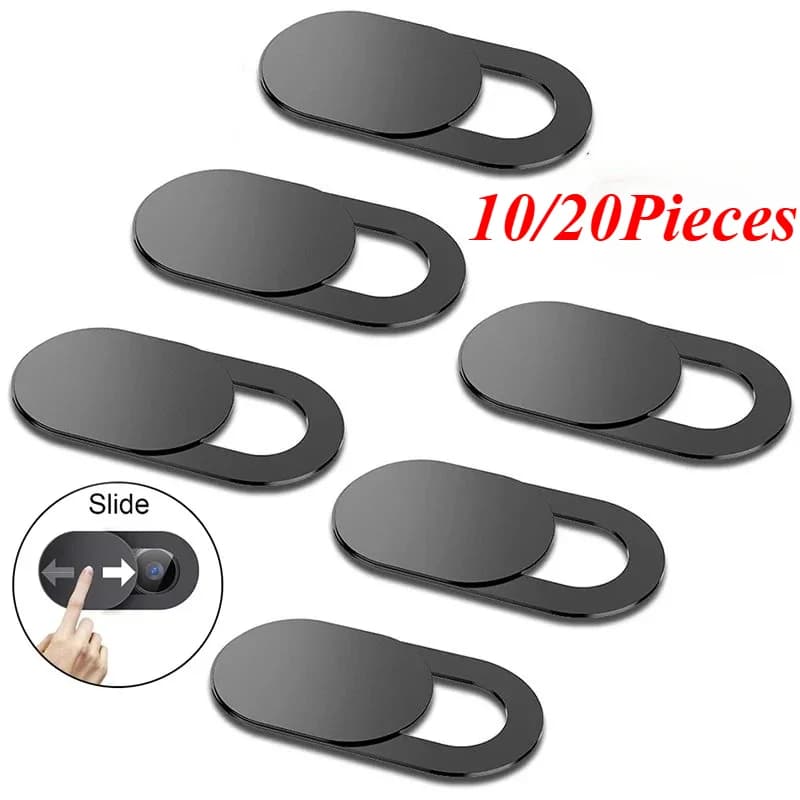 Magnetic Webcam Cover Slider Plastic Camera Privacy Shutter for Laptop PC iPad Tablet Mobile Phone Lens Privacy Sticker