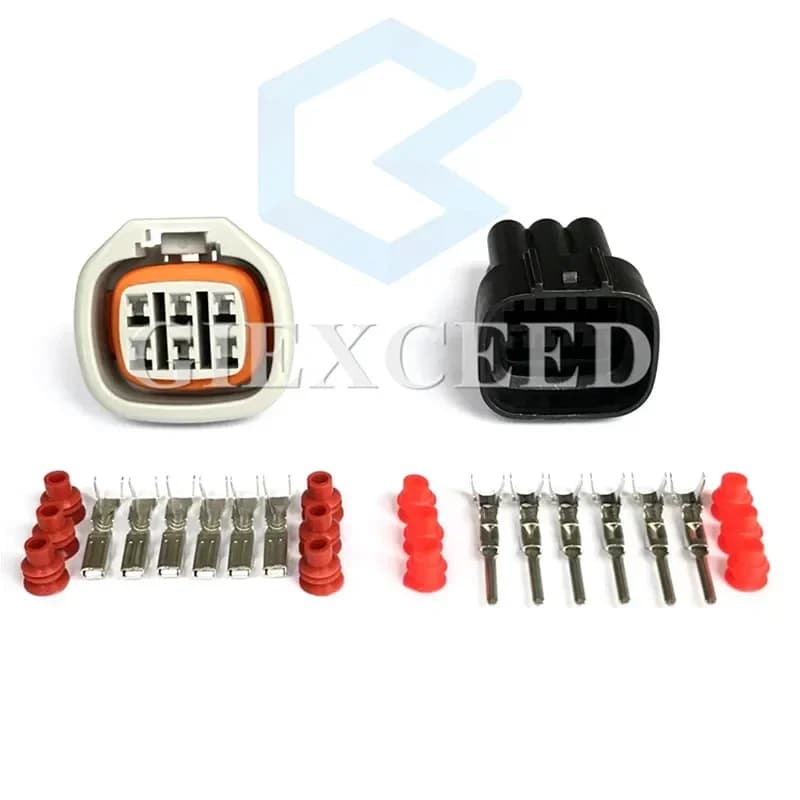 2 Set 6 Pin 6189-0029 Super C6S-194G Aprillia CDI Acceleratore Pedale Dell'acceleratore Connettore Presa di Montaggio AC Per Infiniti Toyota