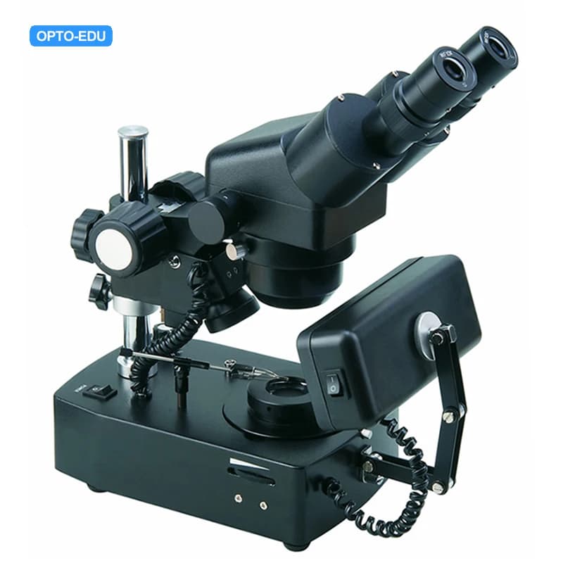 Microscopio gemologico per gioielli stereo OPTO-EDU A24.1202 40x