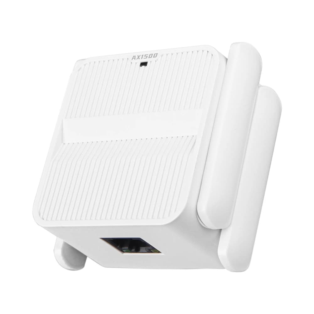 Ripetitore WiFi 6 Extender 1500Mbps Amplificatore di Segnale Dual Band 2.4G/5GHz WiFi 6 Range Extender a Lungo Raggio Facile da Configurare