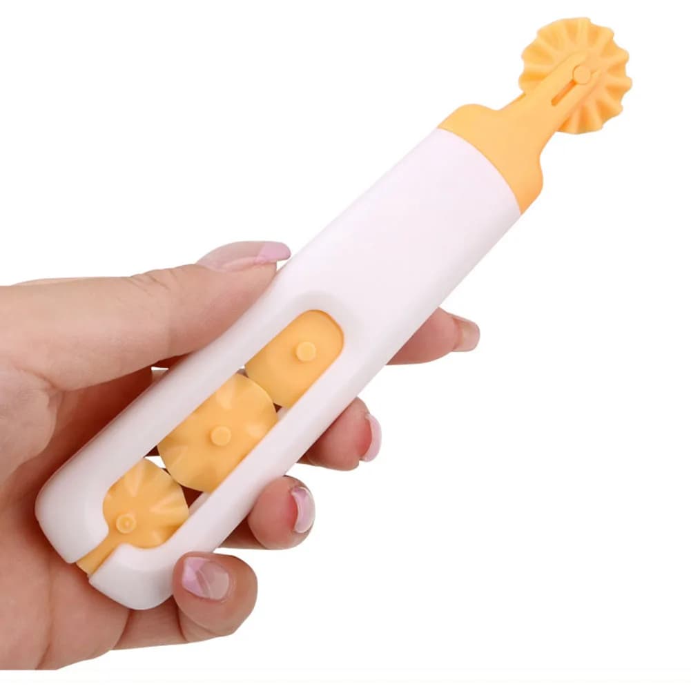 Divisore per pasta in plastica Strumento per la cottura Tirare la ruota della rete Pizza Pasticceria Lattice Roller Cutter Utensili da cucina per cottura