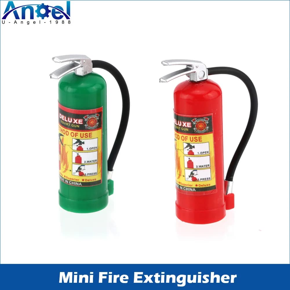 UAngel 1/10 Scale Accessories Mini Fire Extinguisher for RC Car Rock Crawler Axial SCX10 Wraith TAMIYA TRX4 TRX6 RC4WD D90 D110