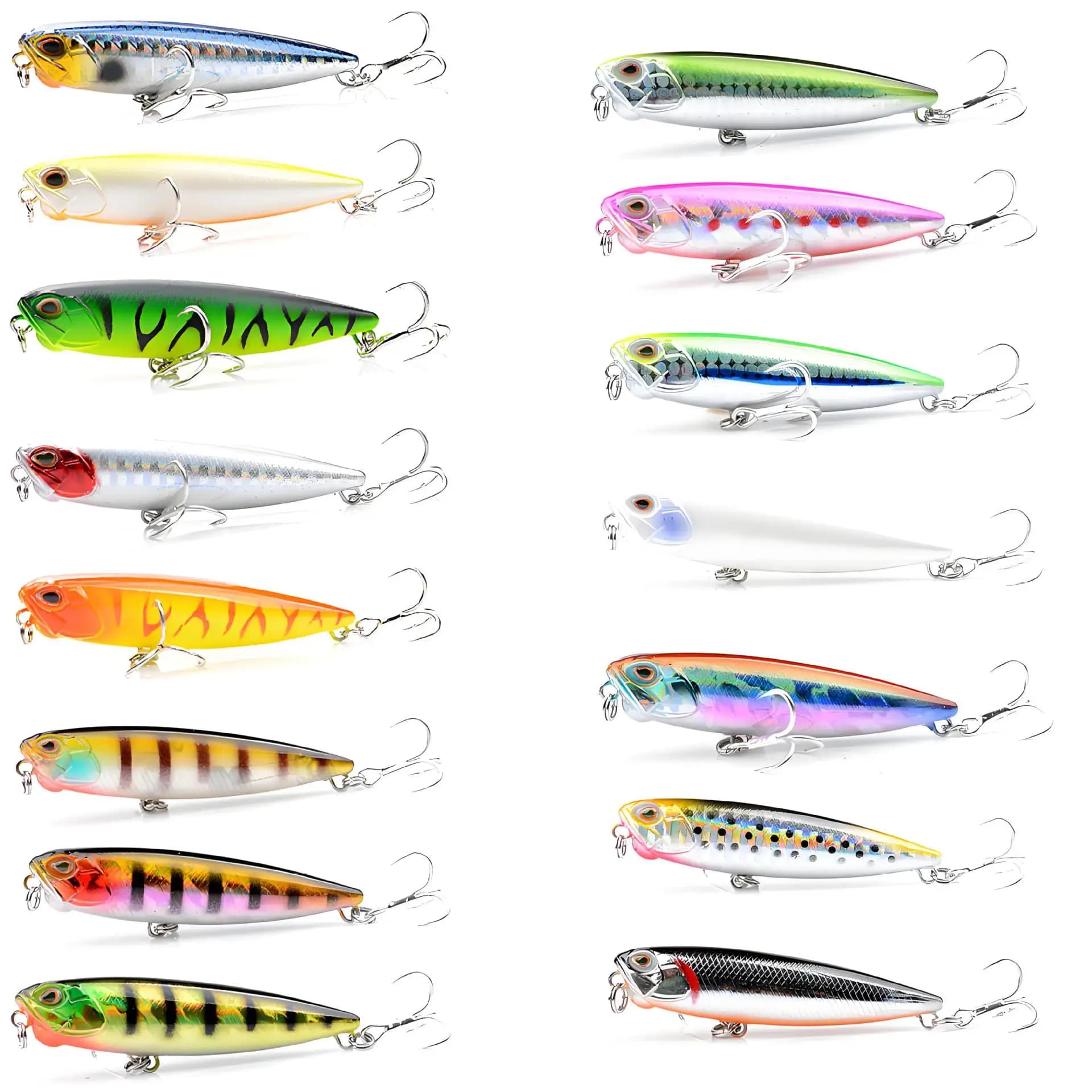 New Japanese Micro Topwater Walking Pencil 5.5G 6.5CM Floating Bait For Trout Perch Shore Fishing Tackle