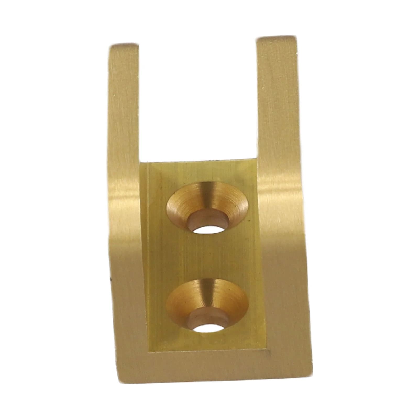 Morsetto in ottone per mensole da bagno, cantinette e pareti divisorie in vetro - Supporto sicuro per vetro con installazione facile