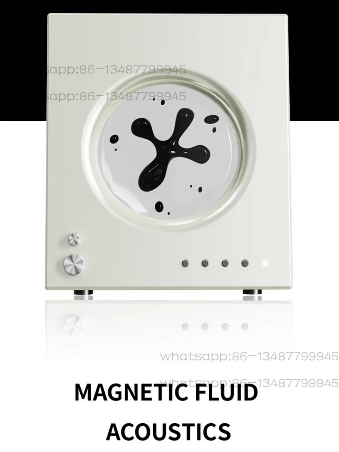 Altoparlante Bluetooth con Fluido Magnetico e Luci Ritmiche Venom