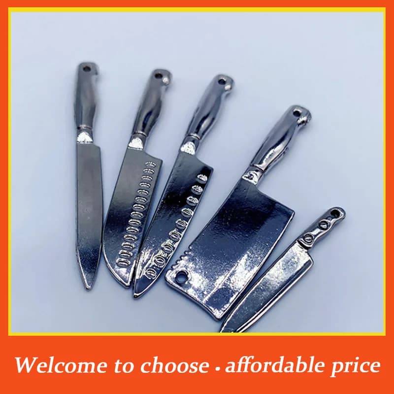 **1 new piece model of mini doll house knives in scale 1/12, kitchen utensils accessories for doll house, children's role-play toys* *