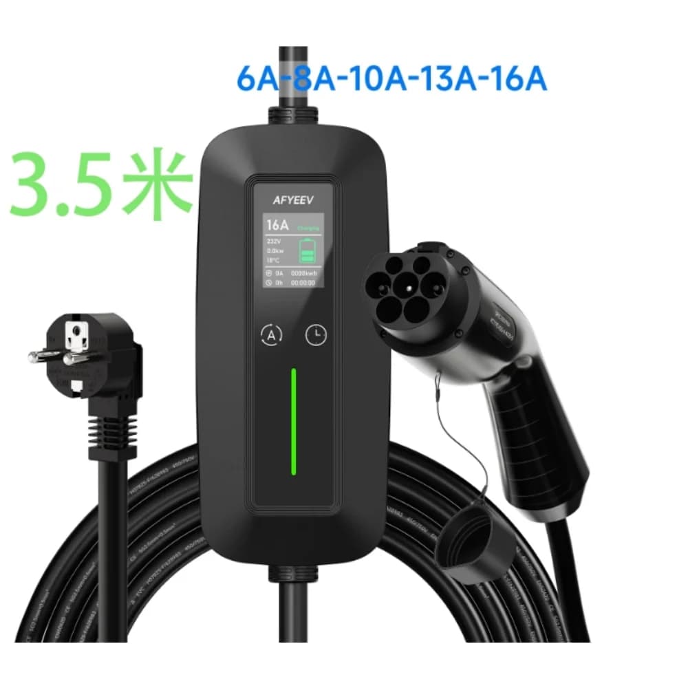JNTAFEV 3.6KW Caricabatteria per auto elettrica 16A GB/T Caricatore a carica rapida EVSE Caricatore per veicoli elettrici Caricatore multiplo Accessori per auto
