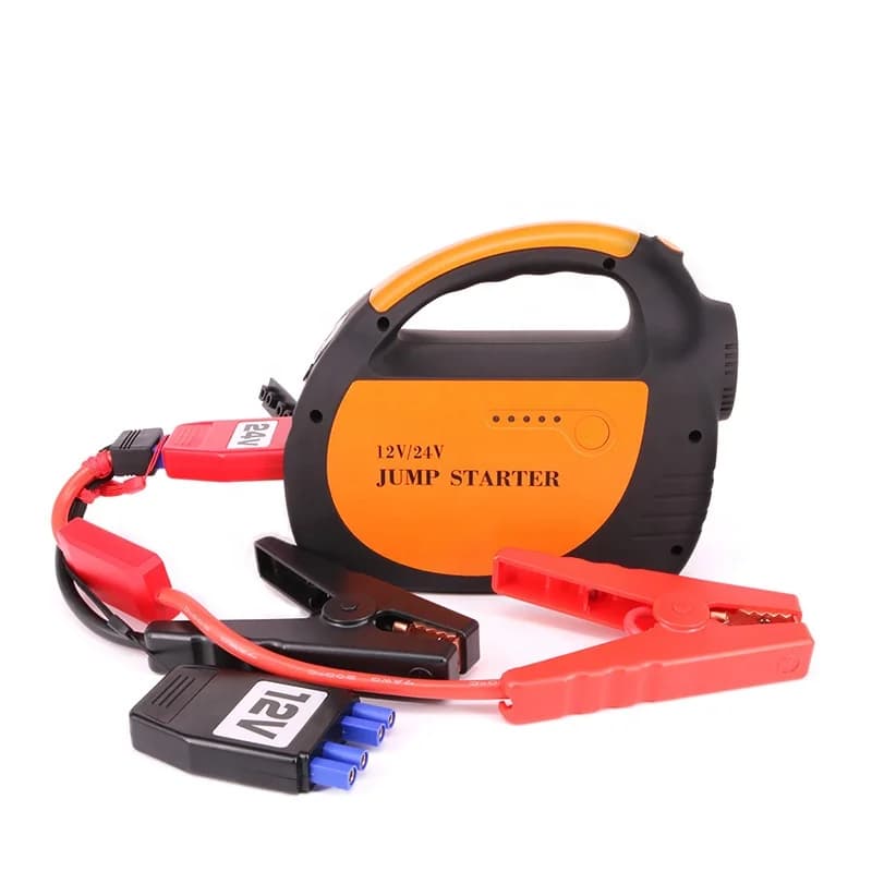 Alta capacità Forte 30000mAh Picco 800A Avviamenti per auto 24V Camion Heavy Duty 12V Portatile 24V Car Jump Starter Power Bank