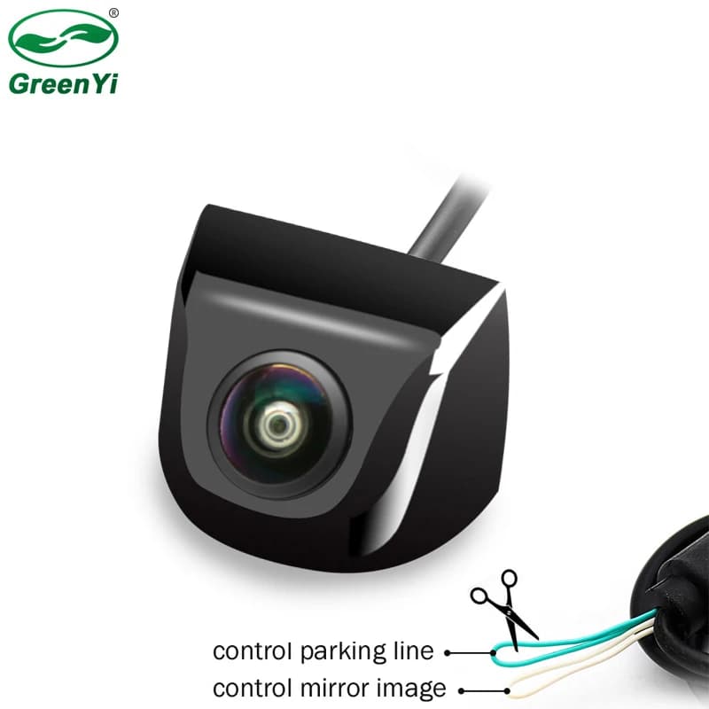 GreenYi 170 Gradi Starlight Visione Notturna Sony/CCD Obiettivo Fisheye Auto Retromarcia Backup Telecamera di Vista Posteriore Per Il Veicolo Monitor Android DVD