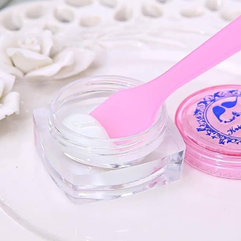generic Facial Mask Stick 10Pcs Random Color Mini Cosmetic Spatula Scoop Mixing Spoon for Makeup, Face Mask Make Up Tools(Pink)