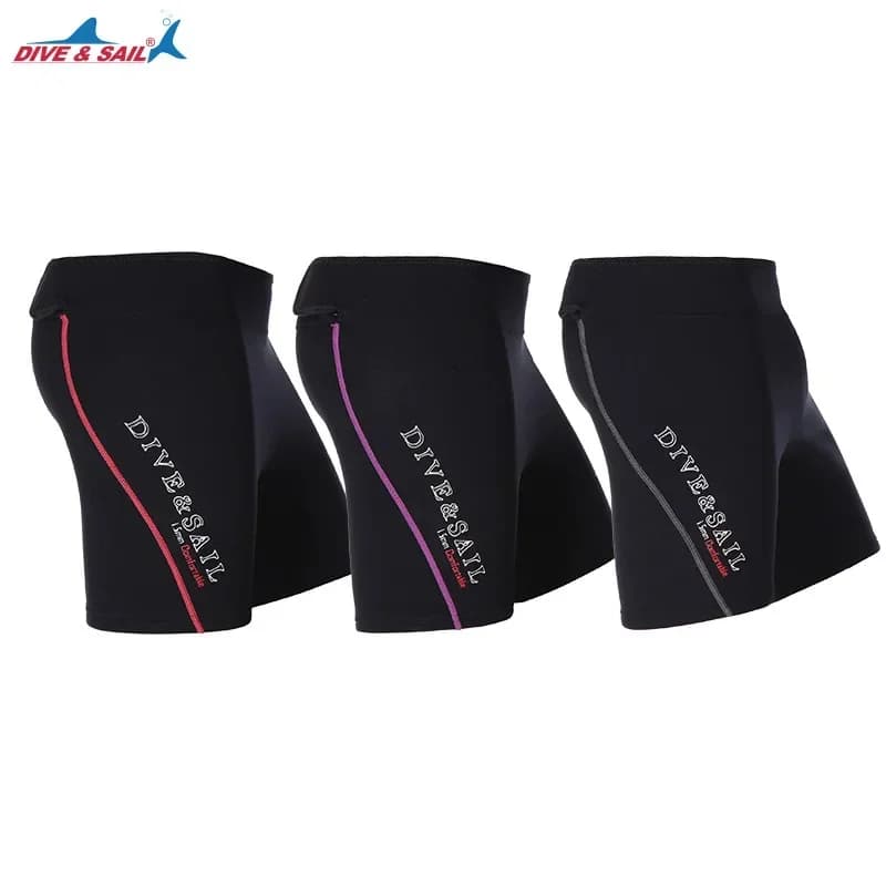 1,5 mm neoprene surf trousers Muta diving pants Kitesurf Swimwear Women's Men Snorkeling pants Kayak drifting