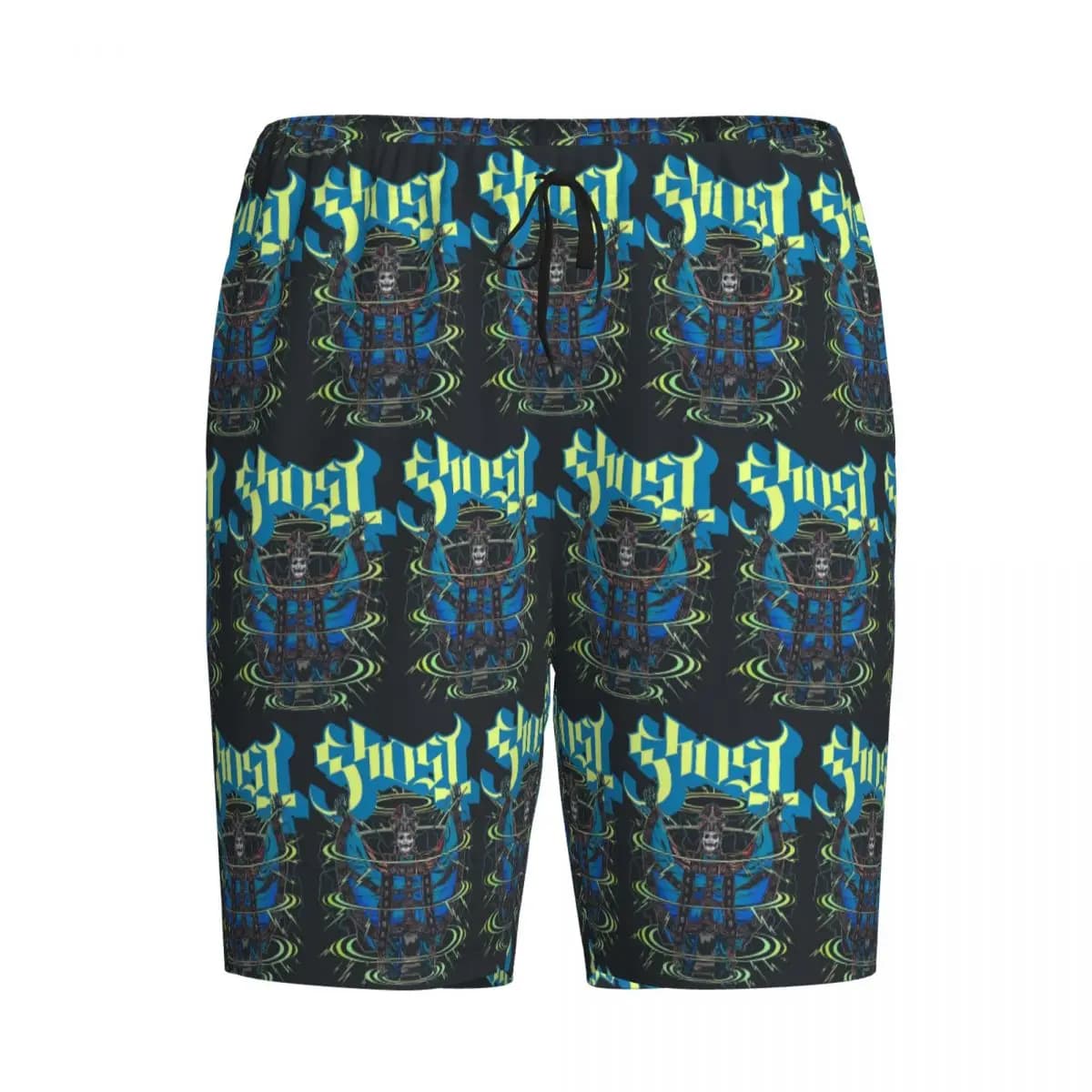 Custom Rock Band Ghost BC Shorts Sleeping Pants Men Pajama Pants Lounge Sleep Sleepwear Bottoms